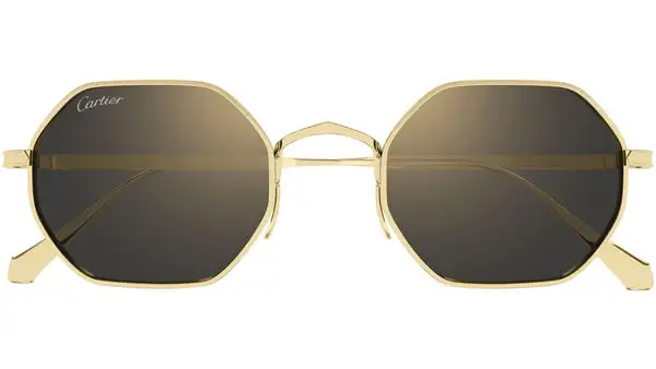 CT0627S 001 Oro Occhiali da Sole