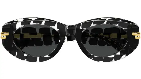 BV1322S 005 Nero Crystal Occhiali da Sole