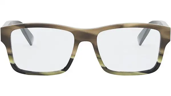 Tubogas Glossy Green Square Eyeglasses