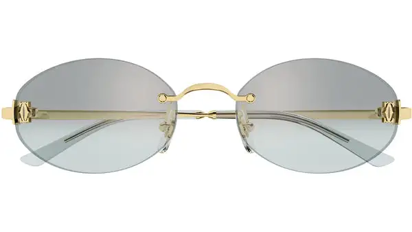 CT0592S 004 Oro Lucido Occhiali da Sole