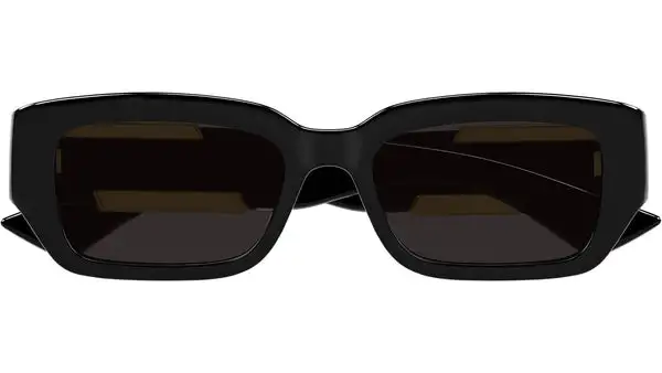 BV1406S 001 Nero Lucido Occhiali da Sole
