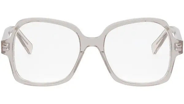 Thin Pink Geometric Eyeglasses