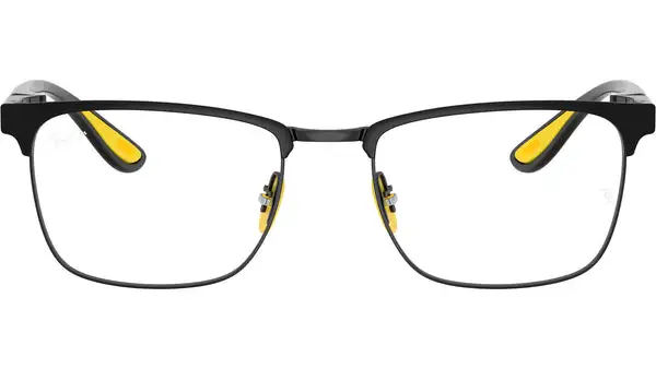 RB6621M Optics F130 Nero Opaco Occhiali da Vista