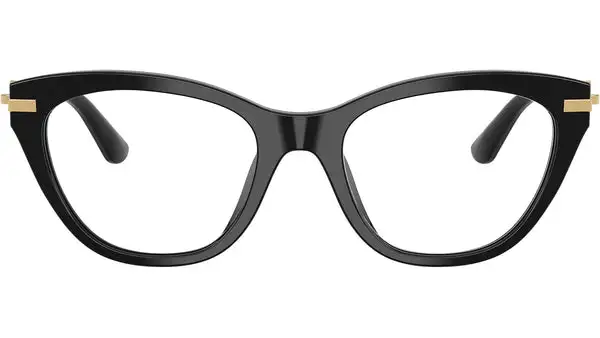 DG3428 501 Occhiali da Vista Farfalla Nero