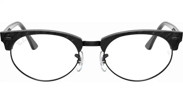 Clubmaster Oval Optics RB3946V 8049 Nero Martellato Occhiali da Vista