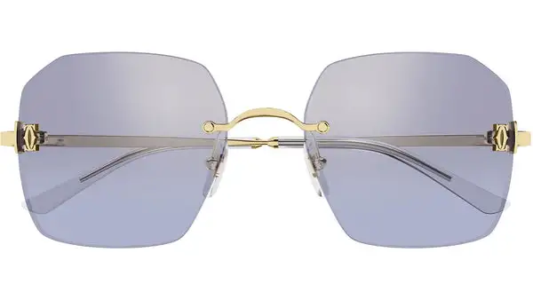 CT0591S 004 Oro Lucido Occhiali da Sole