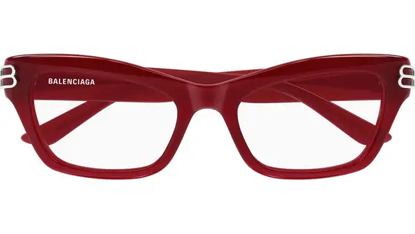 BB0435O 005 Rosso Lucido Occhiali da Vista