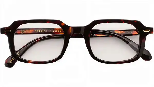 FLAN Classic Havana Occhiali da Vista Quadrati Acetato