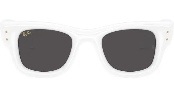 Wayfarer Puffer RB4940 671/87 Bianco Occhiali da Sole
