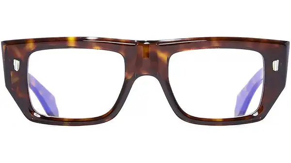1413 Optical 02 Tartaruga Scura Occhiali da Vista Rettangolari