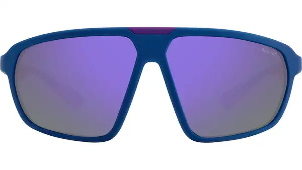 PLD 2142/S 802 MF Blu Semimatteo Azzurro Violetto Occhiali da Sole