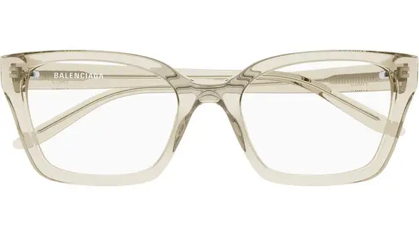 BB0501O 005 Beige Trasparente Occhiali da Vista