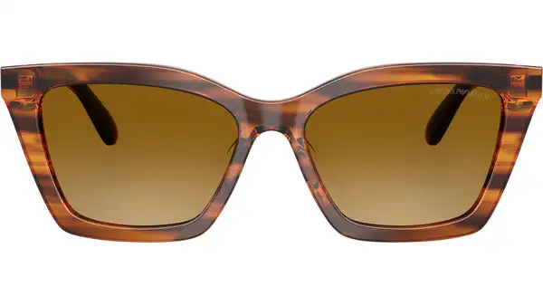 EA4250U 62682L Giallo A Righe Lucido Occhiali da Sole