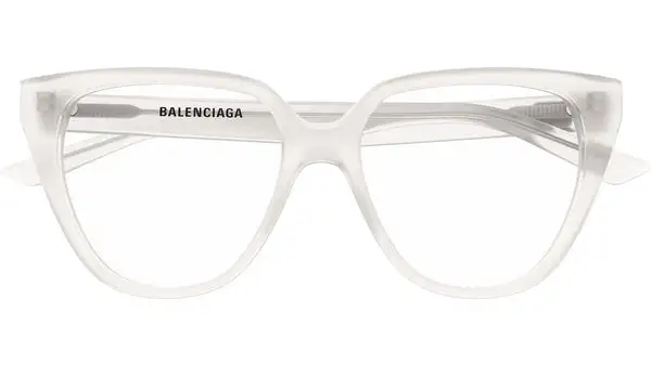 BB0129O 010 White White Glasses