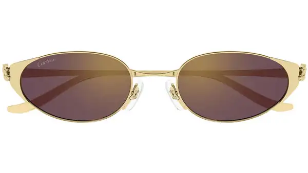 CT0630S 003 Oro Lucido Occhiali da Sole