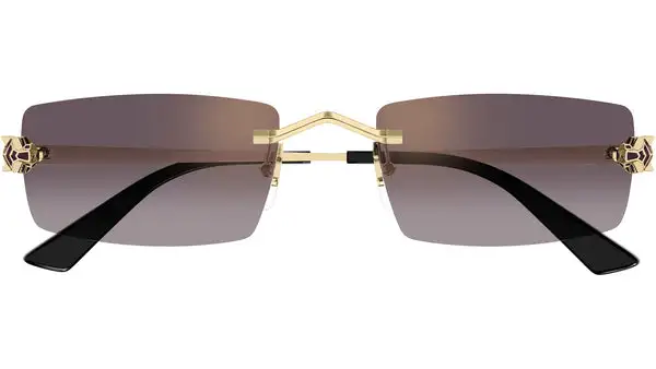 CT0598S 005 Oro Lucido Occhiali da Sole