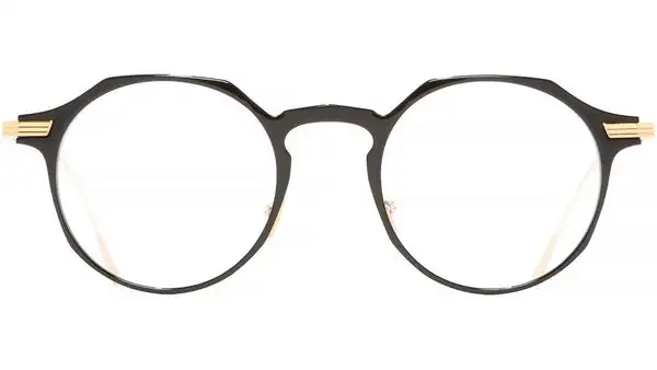 0008 Optical 01 Nero Occhiali da Vista Rotondi