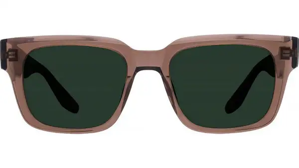 Zander Brown Square Sunglasses