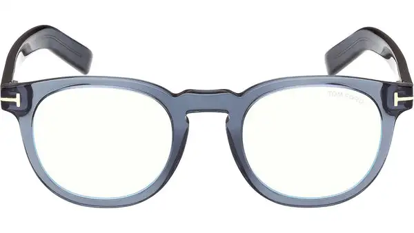 FT5629-B 090 Blu Lucido Occhiali da Vista